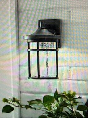 Home Decorators Westbury Collection Medium Exterior LED Wall Lantern